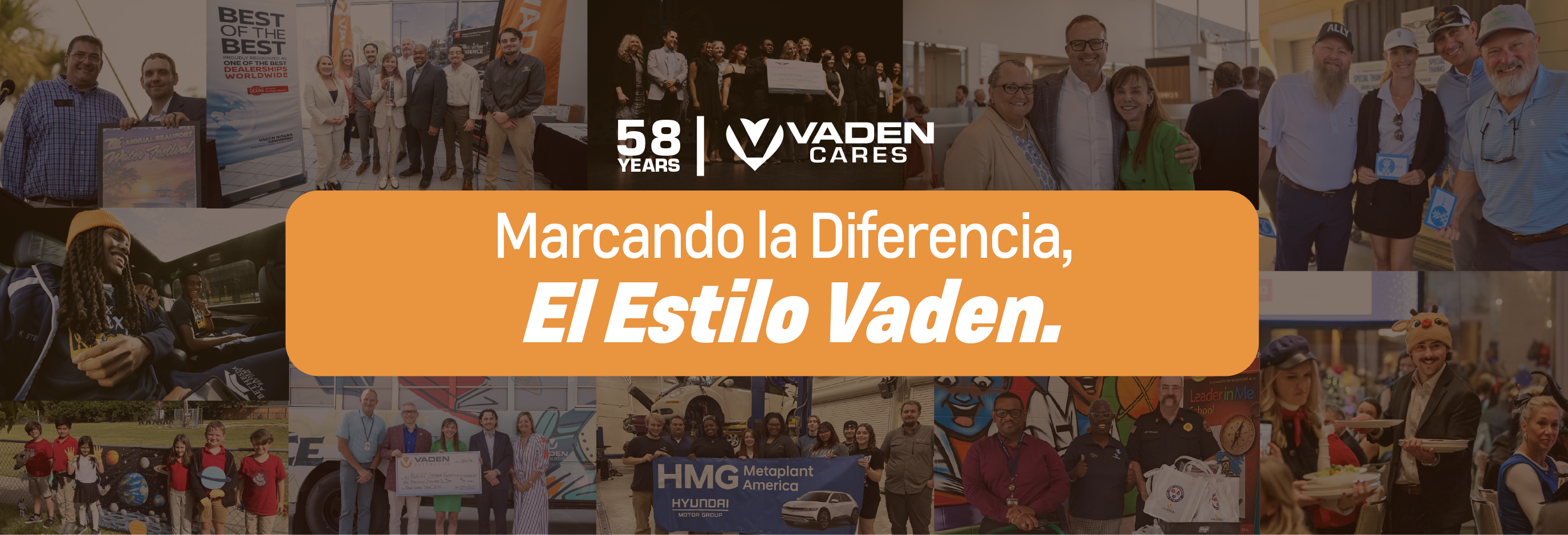 Marcando la diferencia, el estilo Vaden: 58 años de Vaden Le Importa